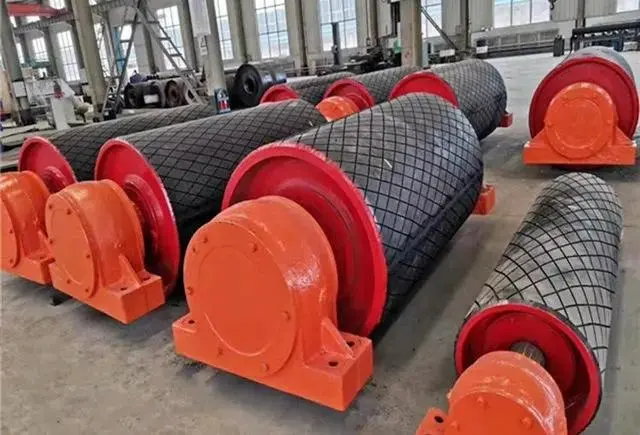 Rubber Lagged Drive Pulley